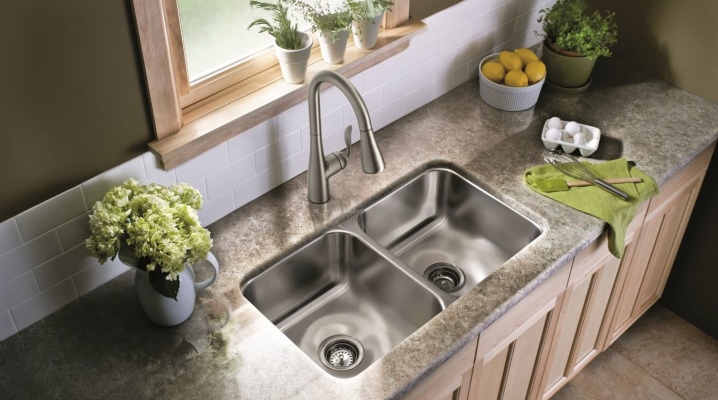 Double sink untuk dapur