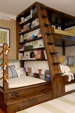 Dřevěná postel s vlastními rukama