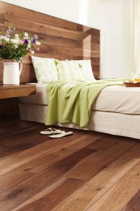 Laminate στον τοίχο σε διαφορετικούς εσωτερικούς χώρους