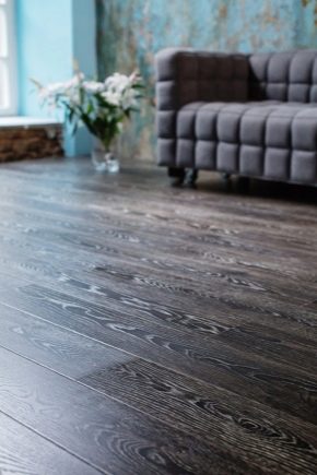 Τοποθέτηση ενός laminate με λοξότμητο: τρόποι και παραδείγματα στο εσωτερικό